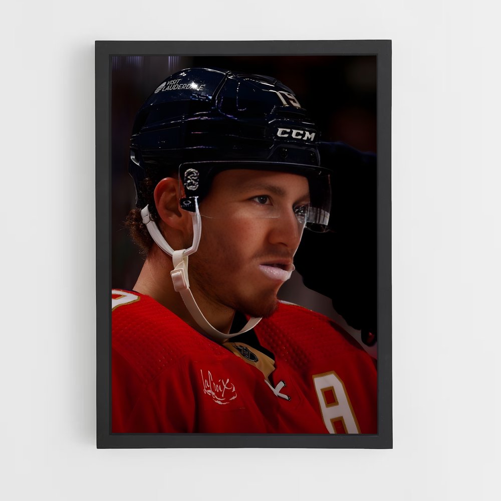 Poster Matthew tkachuk talentueux – affiche Hockey sur glace (vue 2)